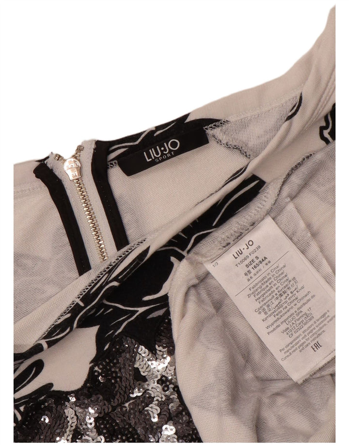 Pulover pentru damă LIU JO Pulover UK 10 Mic Alb Floral Viscoză