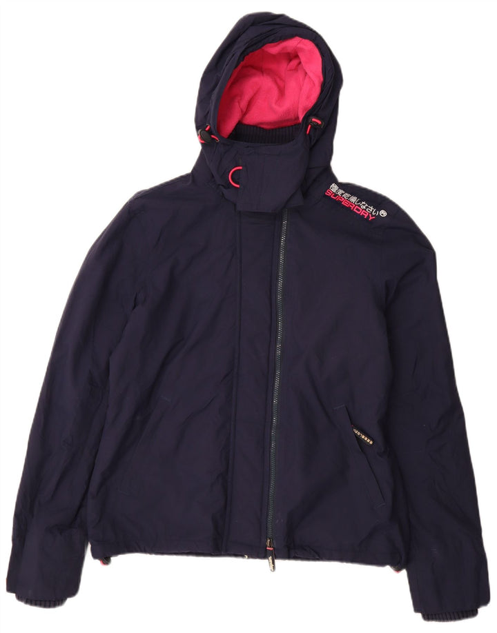 Jachetă Windbreaker pentru femei SUPERDRY UK 16 mare bleumarin