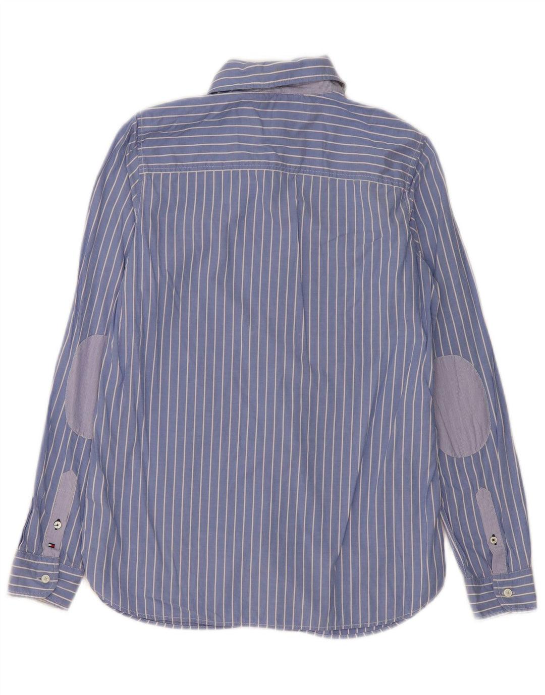 Cămașă Tommy Hilfiger pentru femei US 6 Medium Blue Pinstripe Bumbac