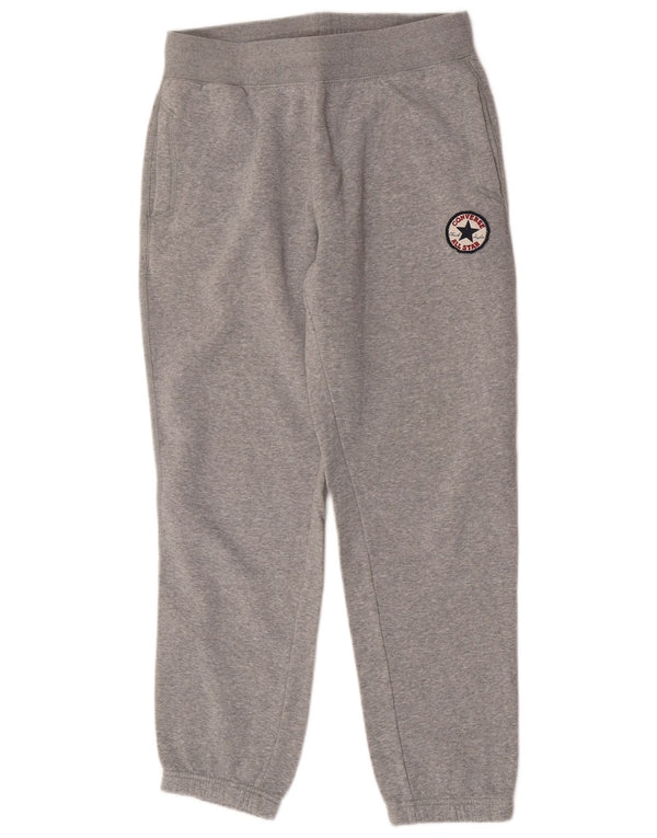 Converse Mens All Star Tracksuit Trousers Joggers Medium  Grey Cotton