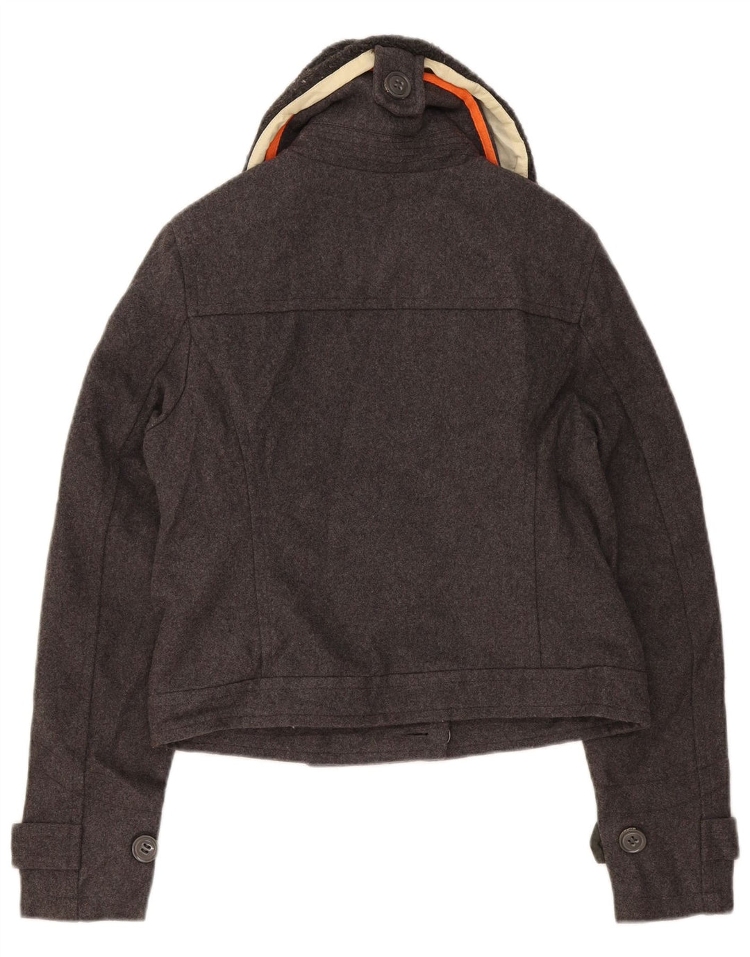 Bomber Superdry pentru femei UK 14 Medium Gri Lână