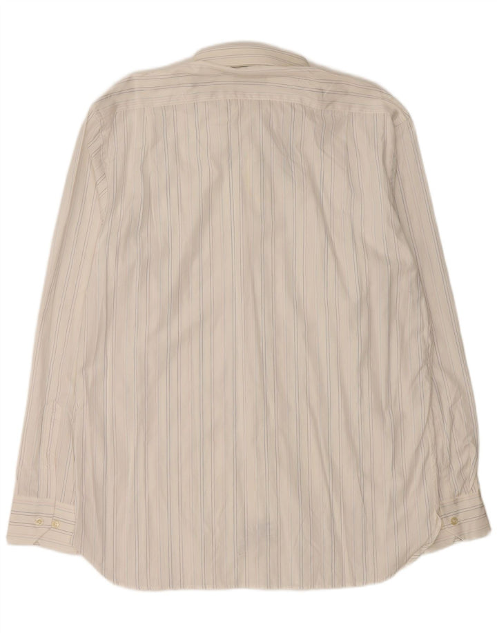 Camasa barbati MASSIMO DUTTI Marimea 43 Bumbac cu dungi albe mari