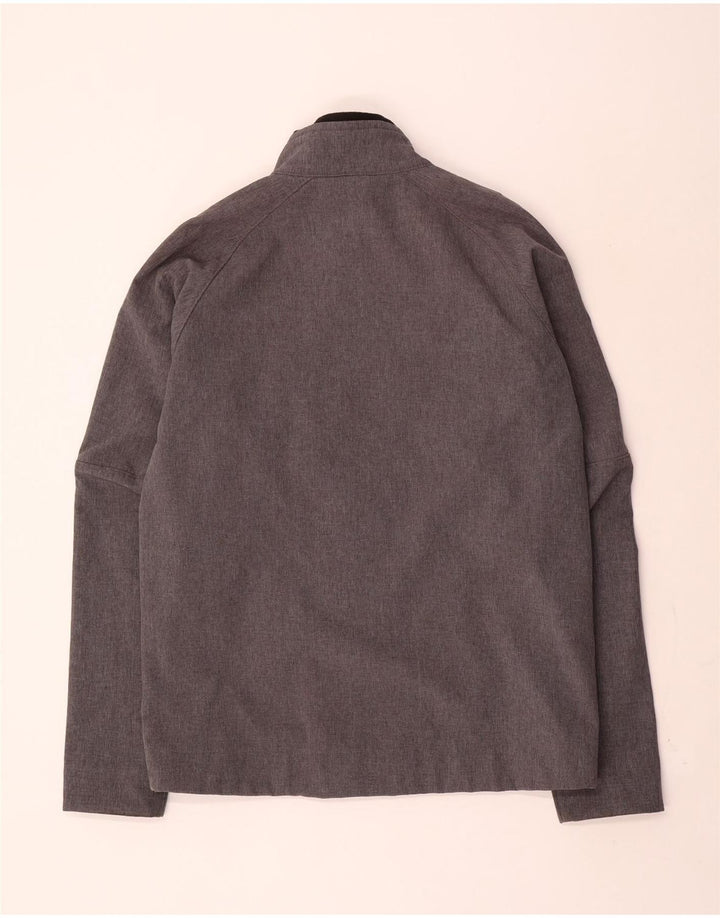 Jachetă Windbreaker pentru bărbați cu grafică Hummel UK 40, mare, gri, poliester