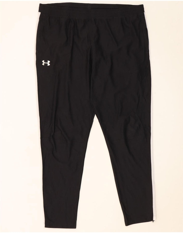 Pantaloni de trening pentru bărbați Under Armour 2XL, negru, bloc de culoare