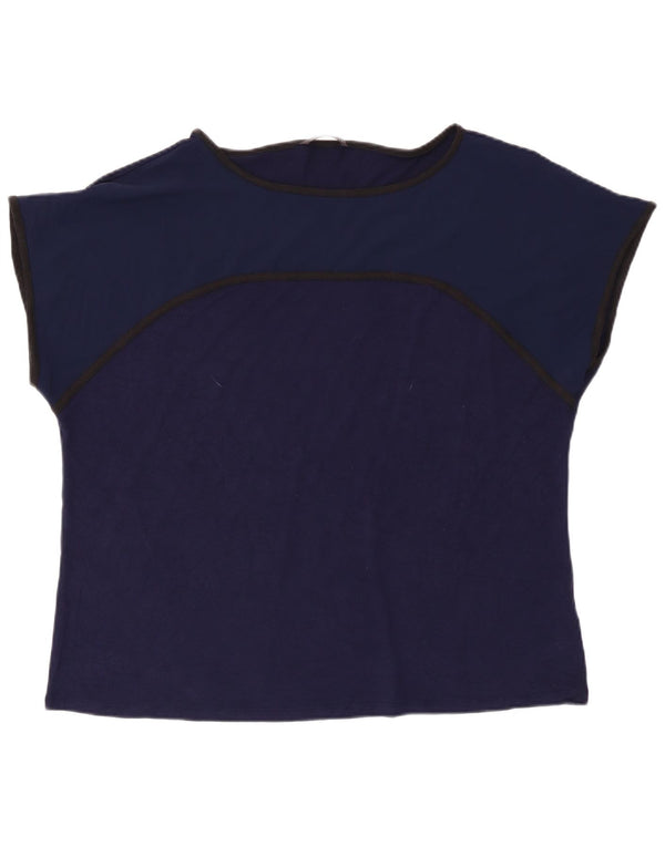 Marks & Spencer Tricou pentru femei Top UK 18 XL Bleumarin Viscoză