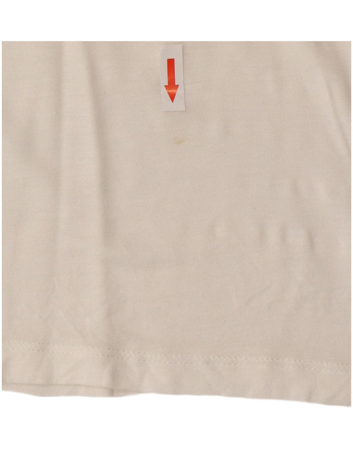 Tricou pentru femei Fila Oversized Top UK 14 Medium White Striped