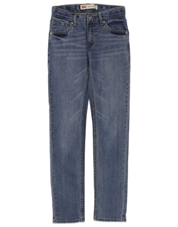 Levi's Boys 510 Skinny Jeans 11-12 ani W26 L28 Blue Bumbac