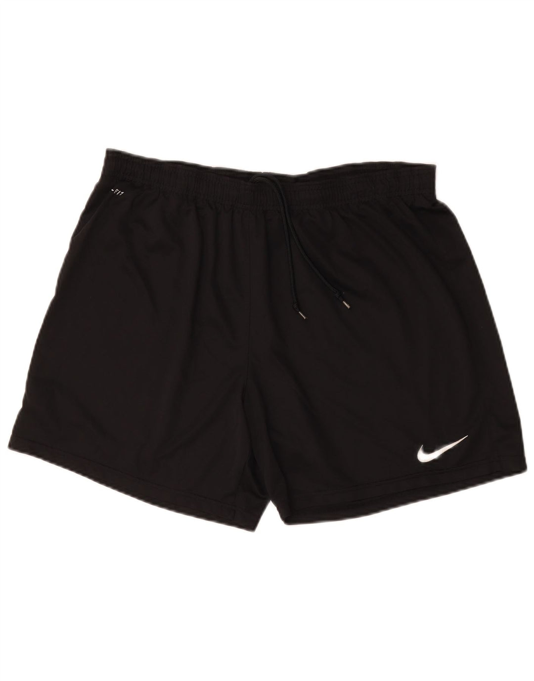 Pantaloni scurți sport Nike Dri Fit pentru femei XL, poliester negru