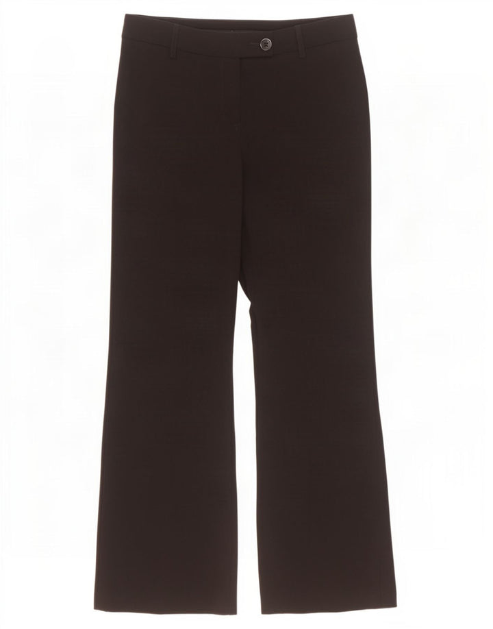 Pantaloni de costum Bootcut pentru femei Marks & Spencer UK 12 Medium W32 L30 Negru