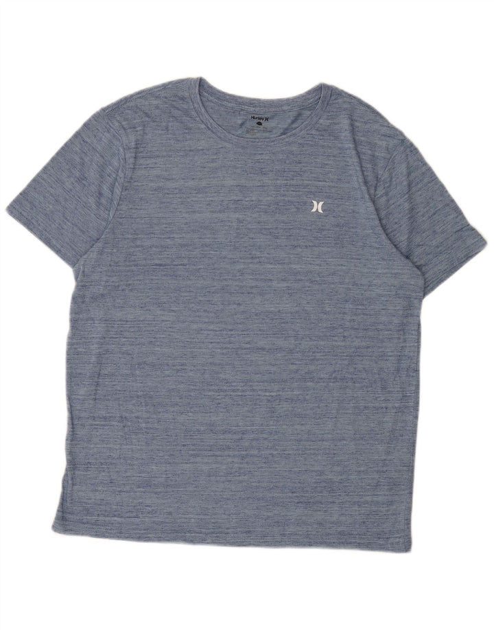 Tricou pentru bărbați Hurley Top mare din poliester cu pături albastre