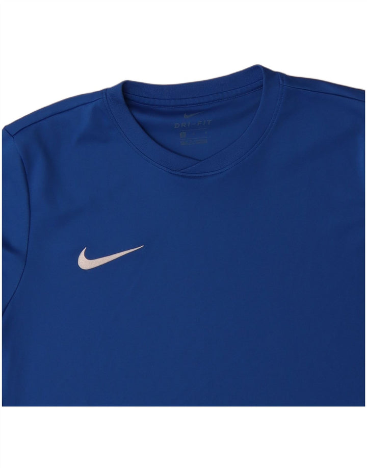 Tricou NIKE Dri Fit pentru bărbați Top Medium Blue Poliester