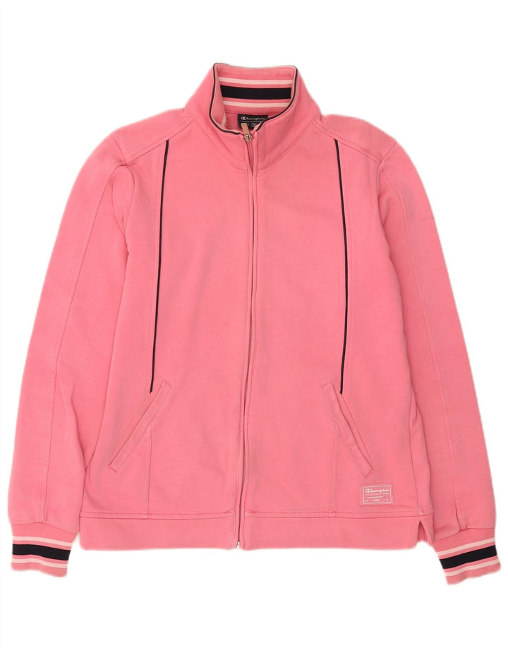 Jachetă de top pentru trening pentru femei Champion Easy Fit UK 14 Roz mediu