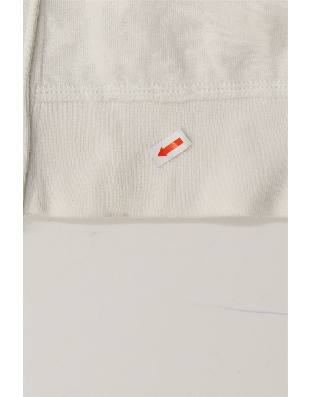 Jachetă de top pentru trening pentru femei HOLLISTER, UK 14, mare, alb, bumbac