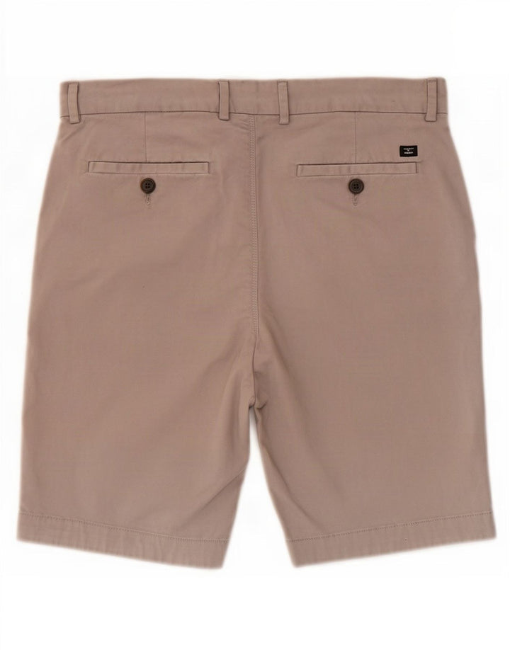Pantaloni scurți Superdry Regular Chino W32 Bumbac Gri mediu
