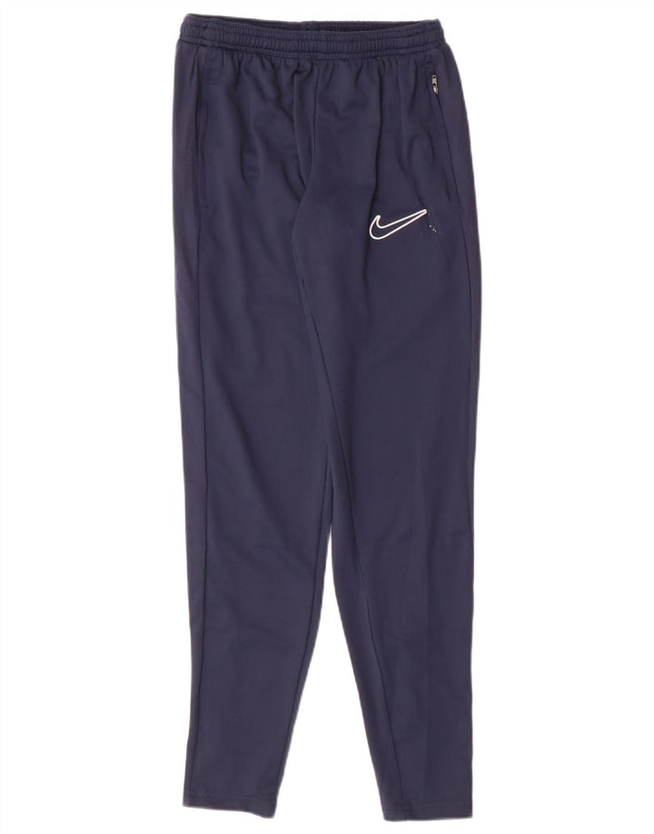 Pantaloni de trening Nike Dri Fit pentru bărbați, poliester mici, albastru