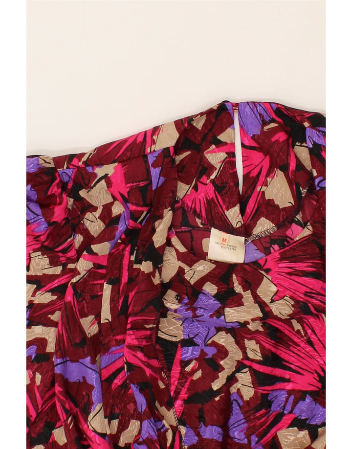 VINTAGE Womens Abstract Pattern Blouse Top UK 14 Medium Multicoloured Vintage Vintage and Second-Hand Vintage from Messina Hembry 