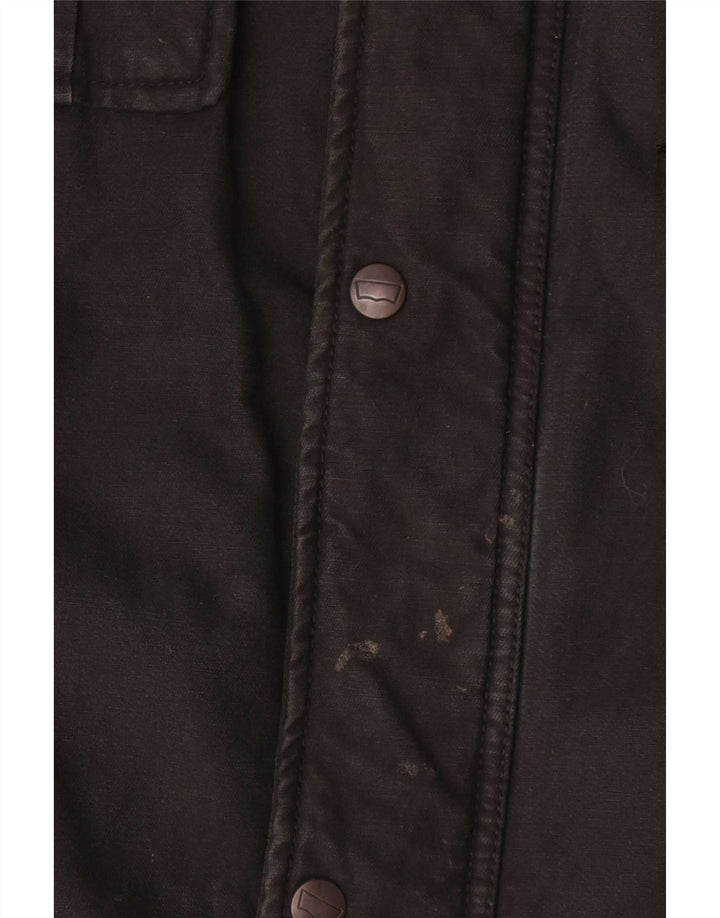 Jachetă Levi's pentru bărbați, UK 42 XL, bumbac negru