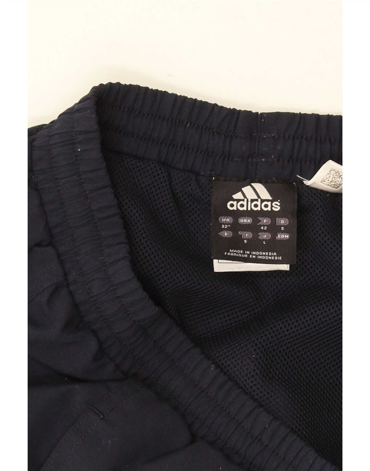 Pantaloni scurți sport Adidas pentru bărbați, medii, bleumarin, poliester color bloc