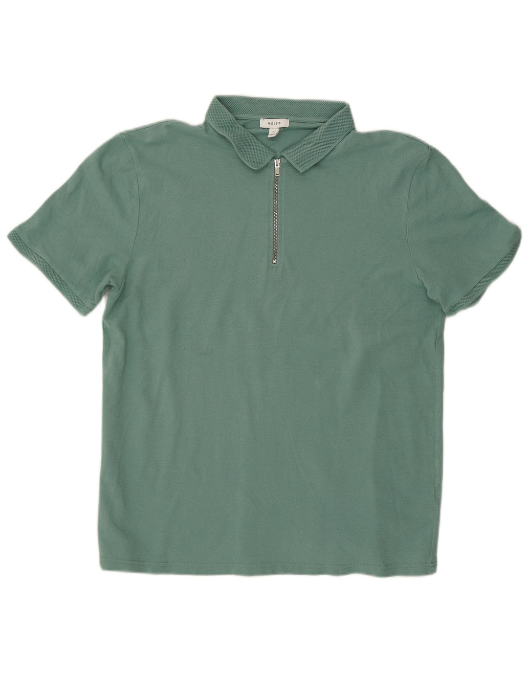 Tricou polo pentru bărbați Reiss XL, bumbac verde