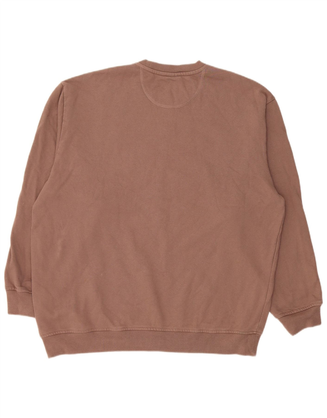 Pulover supradimensionat pentru femei Adidas UK 8/10 Bumbac maro mic