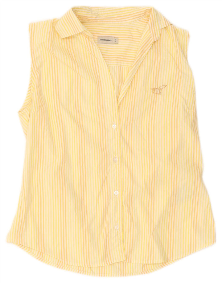 Cămașă fără mâneci pentru femei Henry Cottons IT 42 Medium Yellow Dunge