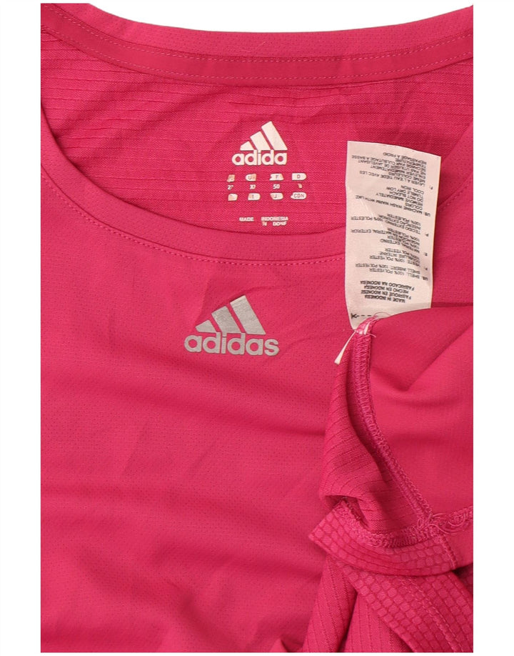 Tricou pentru femei Adidas UK 18 XL Poliester roz