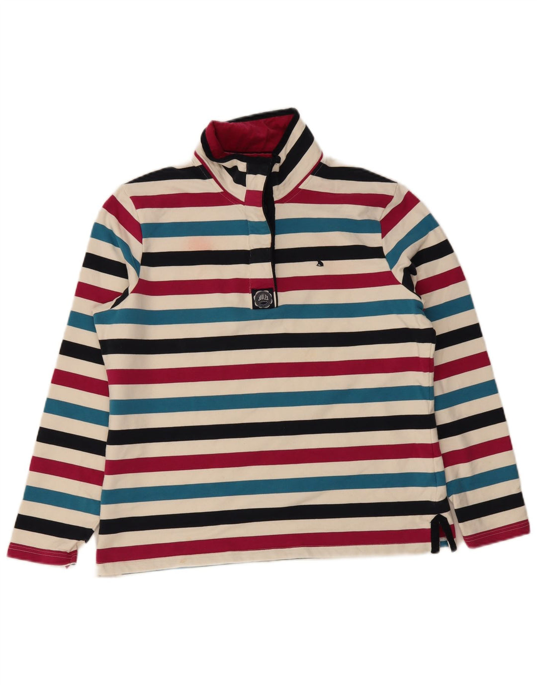 Pulover pentru damă Joules, Marea Britanie 16, cu dungi multicolore