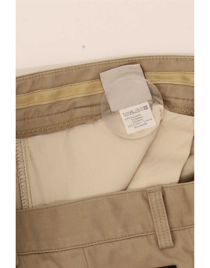 Pantaloni chino drepți pentru bărbați Avirex W33 L29 poliester bej