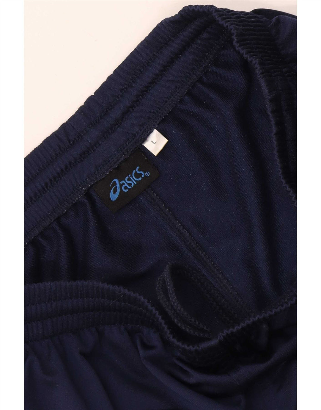 Pantaloni de trening Asics Crop pentru bărbați, mari, albastru, poliester