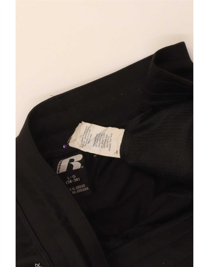 Pantaloni scurți de sport Dri-Power pentru bărbați Russell Athletic, mari, negru, poliester