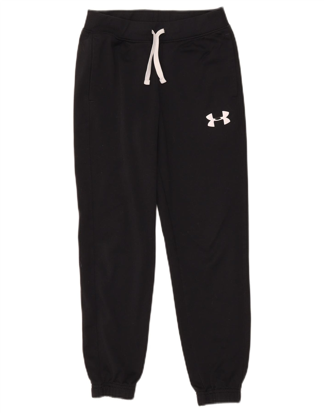 Pantaloni de trening Under Armour pentru baieti 9-10 ani negri
