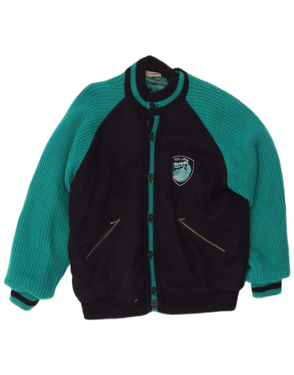 Bomber pentru bărbați Rodrigo IT 48 Medium Black Colorblock