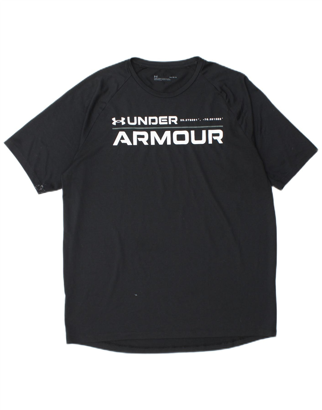 Tricou grafic pentru bărbați UNDER ARMOUR Top mare negru
