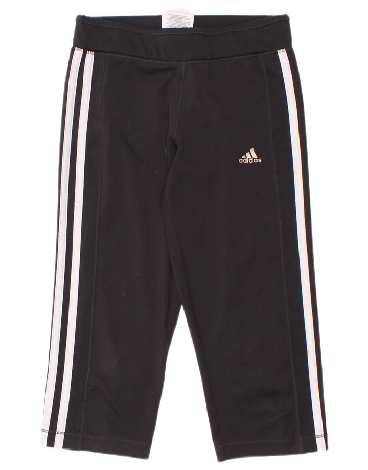 Leggings pentru fete ADIDAS 9-10 ani poliester negru