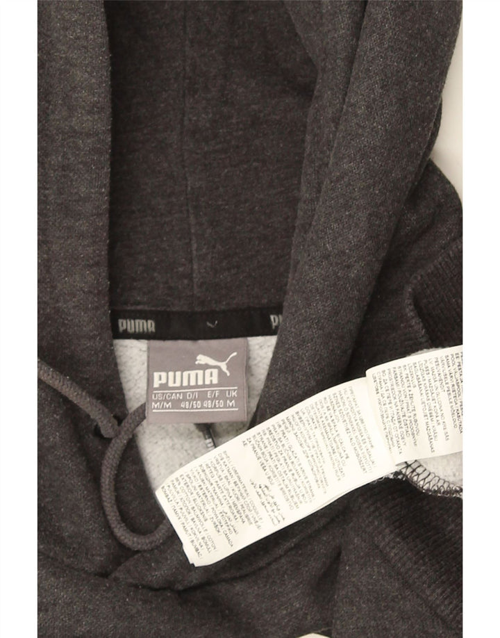 Pulover pentru bărbați PUMA Graphic Hoodie, bumbac, gri mediu