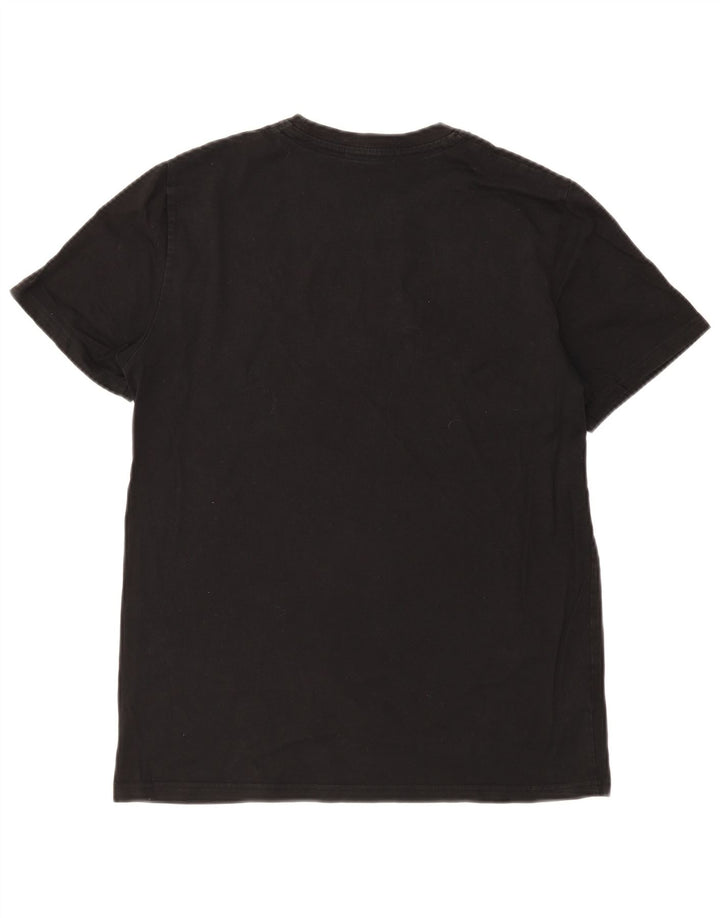 Fred Perry Tricou Bărbați Top Mediu Negru Bumbac