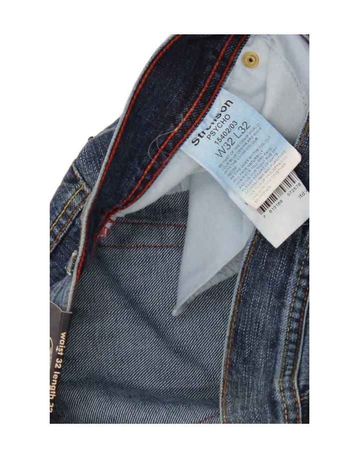 Blugi Bootcut STRELLSON pentru bărbați W32 L32 Bumbac albastru