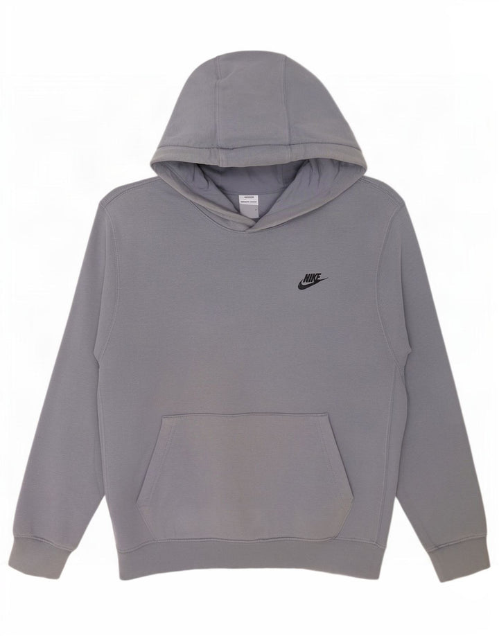 Pulover Nike pentru bărbați, bumbac albastru mediu