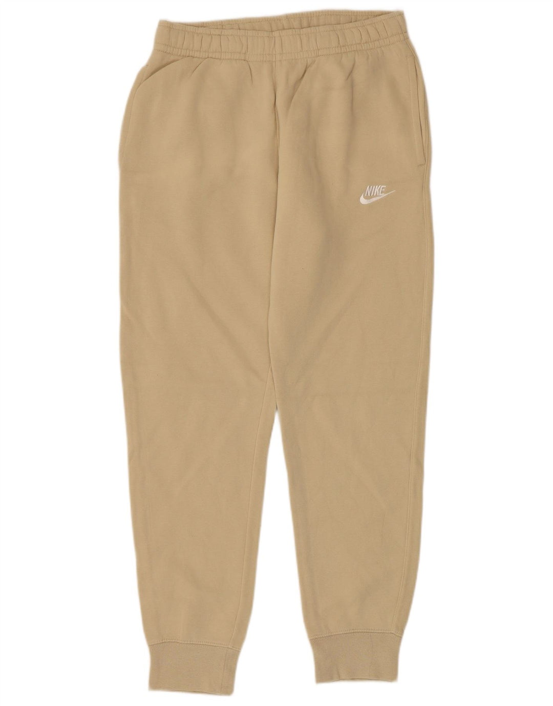 Pantaloni de trening pentru bărbați NIKE Pantaloni de jogging mici, bej, bumbac