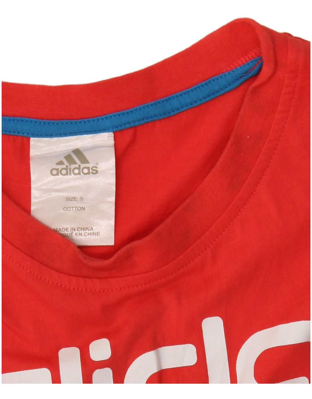 Tricou grafic pentru bărbați Adidas Top mic, roșu, bumbac