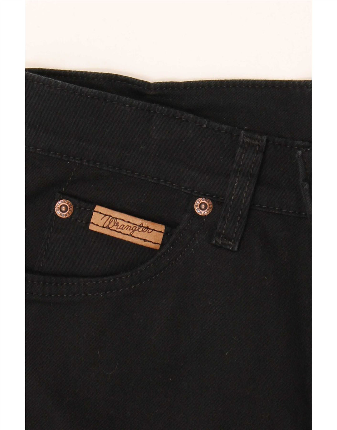 Blugi drepti pentru femei Wrangler W26 L32 negri