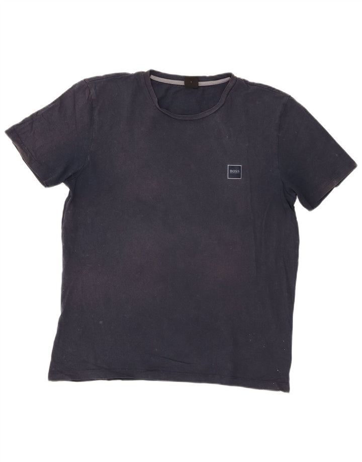 Tricou pentru bărbați Hugo Boss Top mare bleumarin