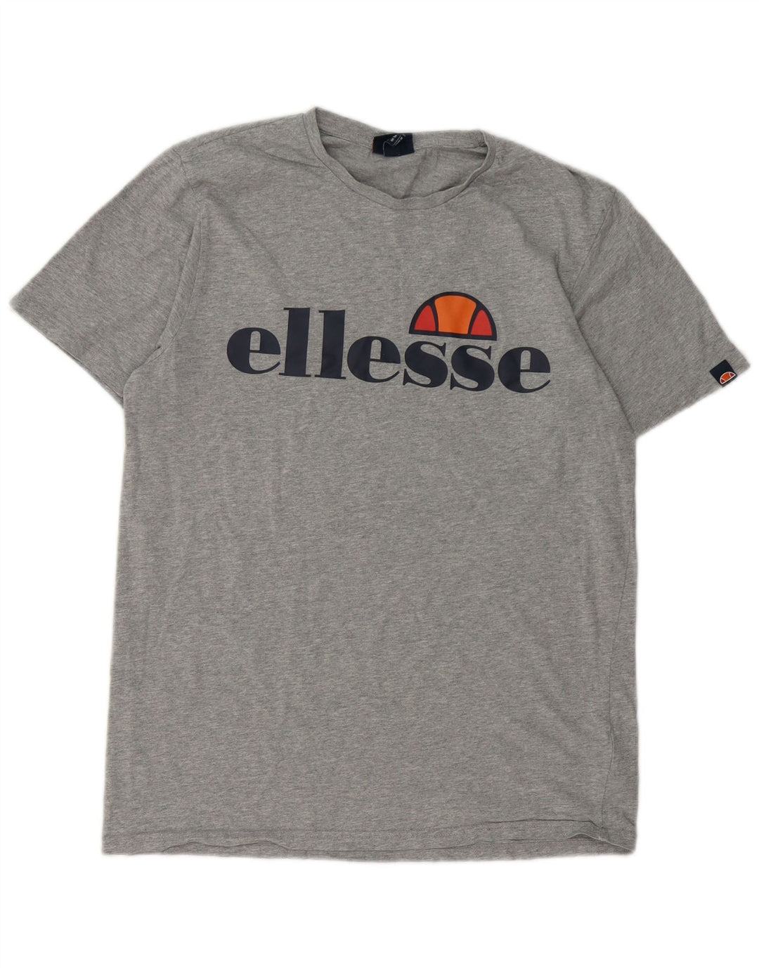 Tricou grafic pentru bărbați Ellesse Top din bumbac gri mediu