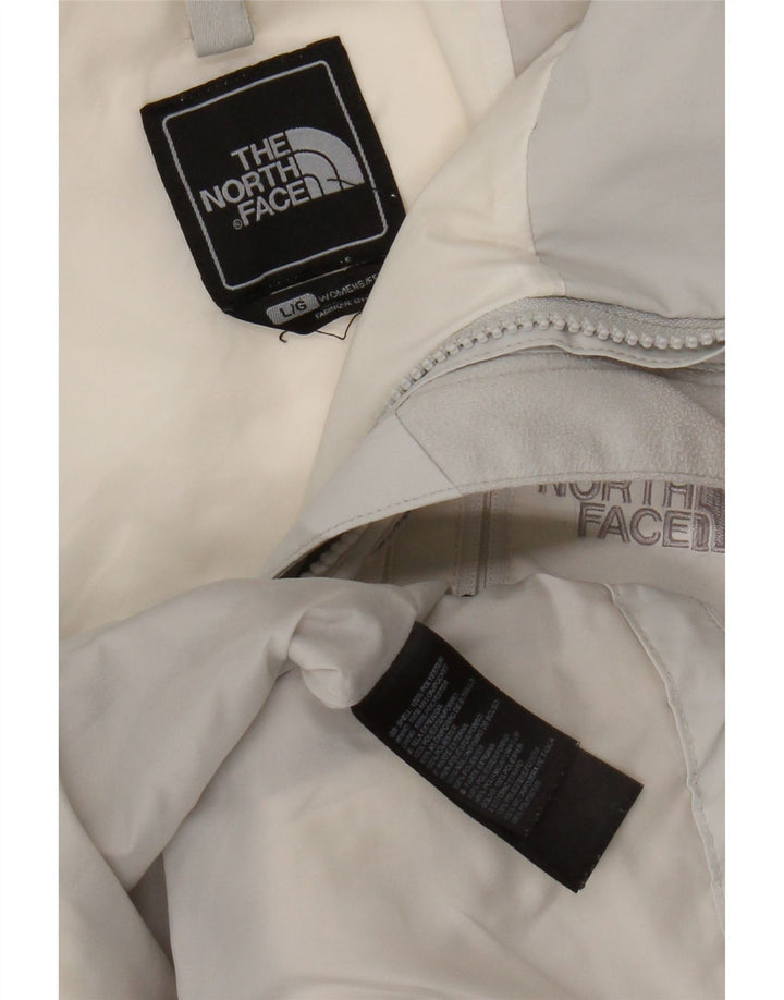 Jachetă de ploaie The North Face pentru femei UK 16 Large White Colorblock Poliester