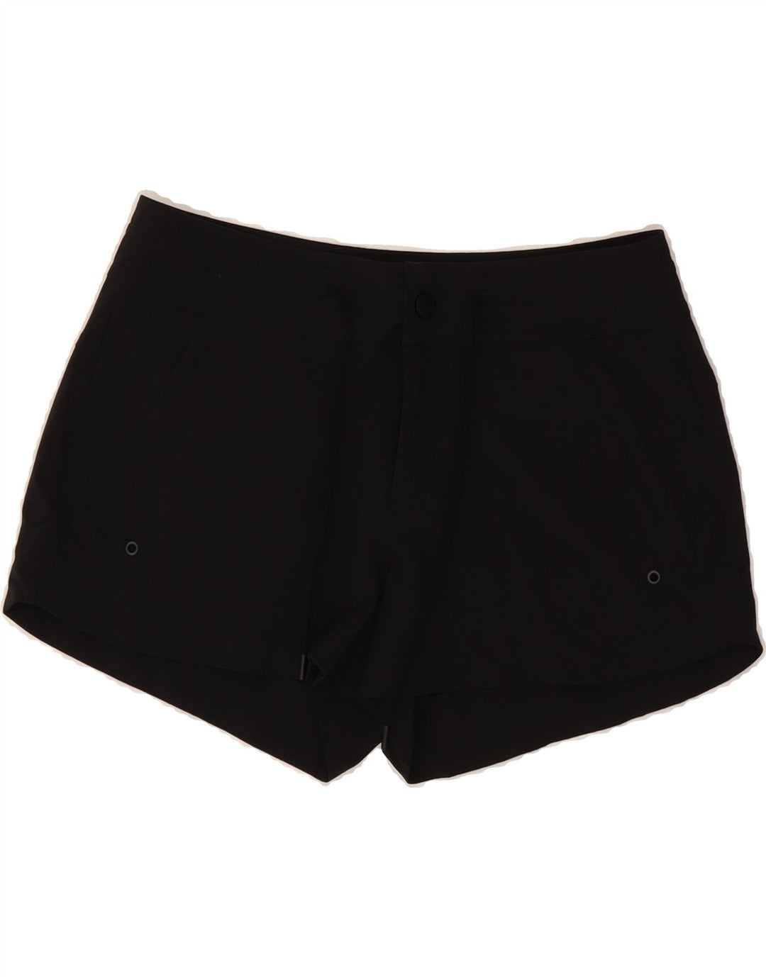 ATHLETA Womens Chino Shorts US 6 Medium W30 Black Polyester Vintage Athleta and Second-Hand Athleta from Messina Hembry 