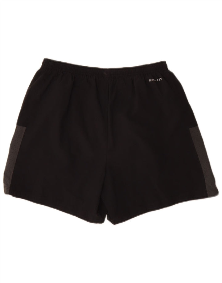 Pantaloni scurți sport Nike Dri Fit pentru bărbați, negru mediu, poliester color