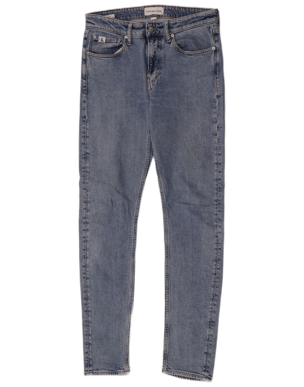 Blugi skinny bărbătești Calvin Klein W30 L34 din bumbac, albaștri