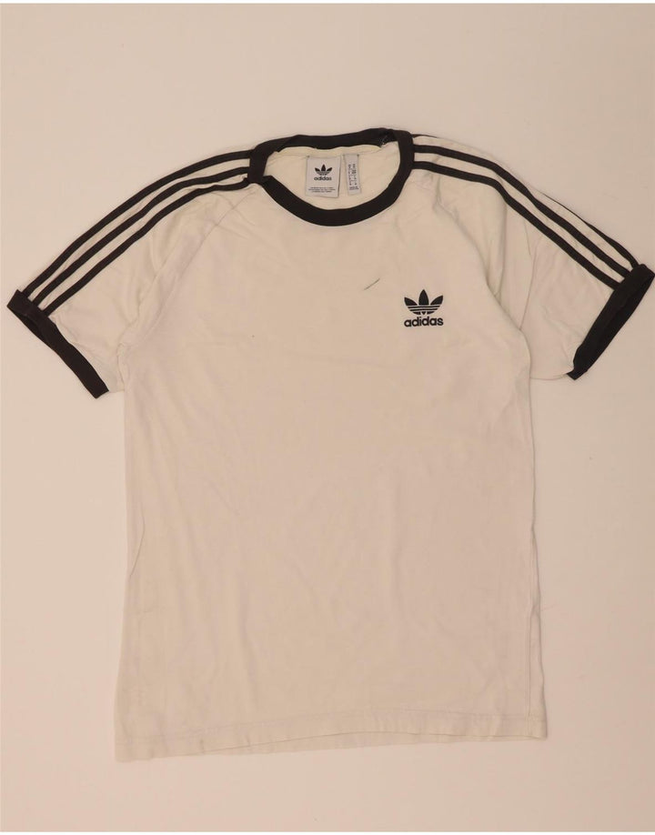Tricou pentru bărbați Adidas Top Mediu Alb