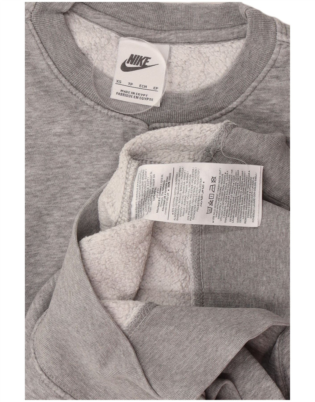 Pulover Nike pentru bărbați XS bumbac gri