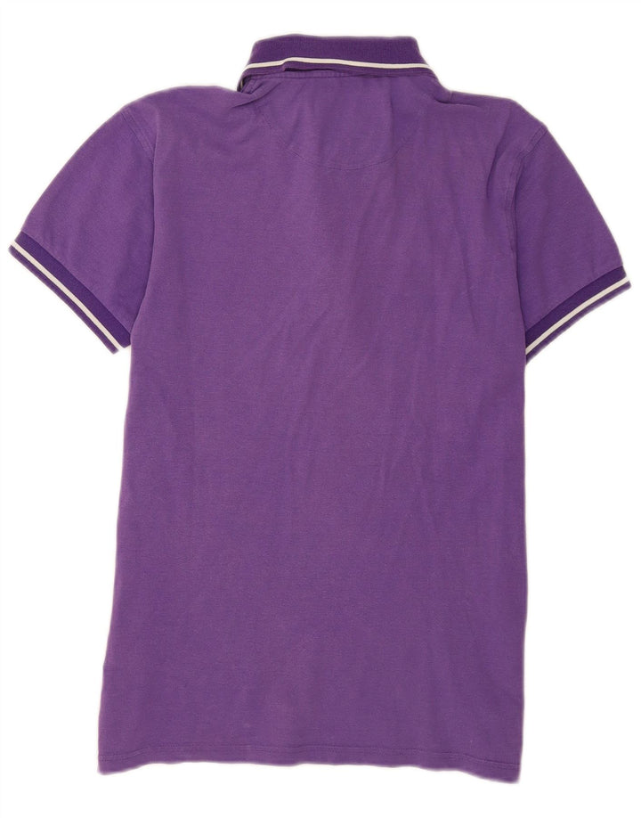 Tricou polo Refrigue pentru bărbați, bumbac violet mediu